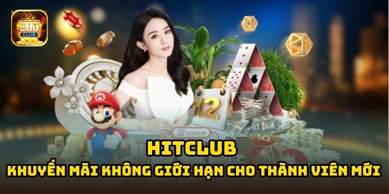 HitClub mang đến rất nhiều chương trình khuyến mãi cho người chơi mới